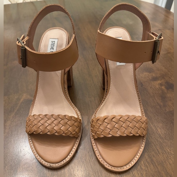 Steve Madden Shoes - Steve Madden Brown Block Heel Sandals